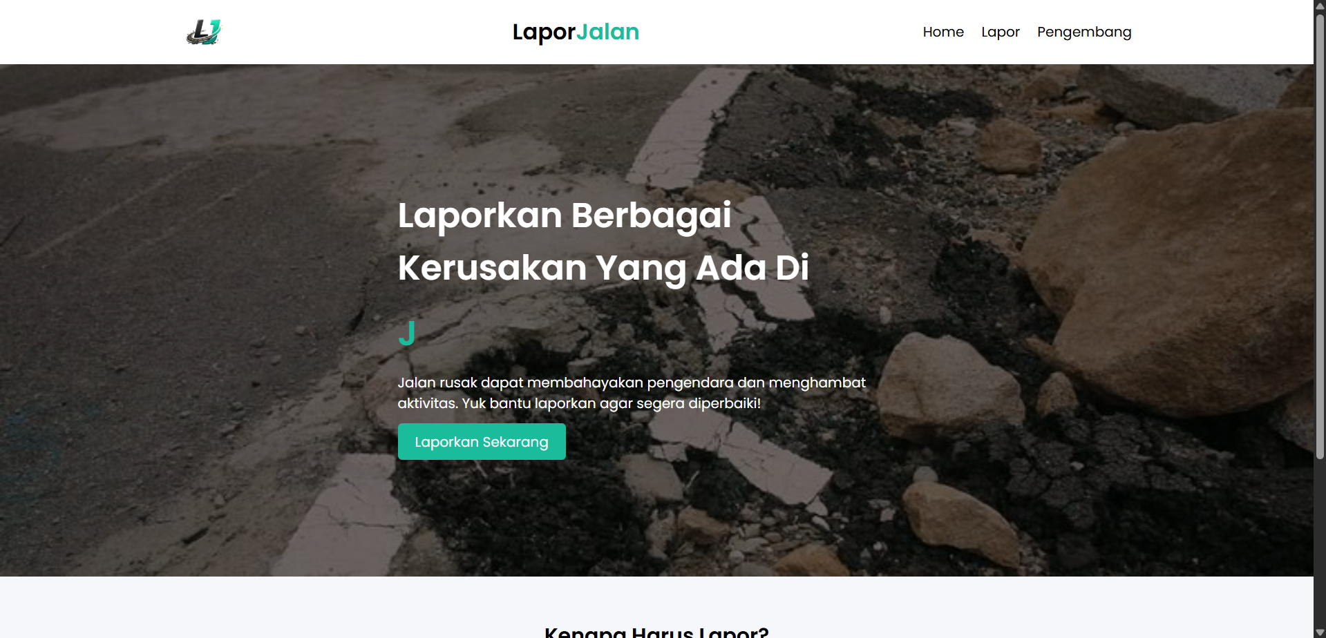 Lapor jalan